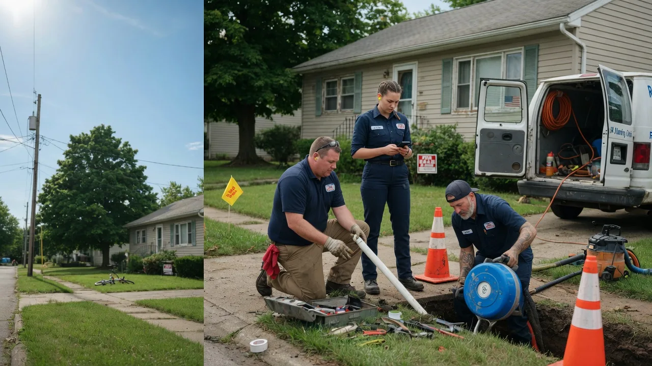 Sewer Line Repair in Athens, IL near me